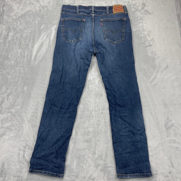 Levi's 541 Jeans Mens 38x34 Blue Denim Mid Rise Straight Leg 5-Pocket Design - Picture 2 of 10